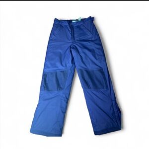 Snow Pants L.L. Bean Blue Insulated Outerwear